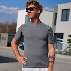 TERMOVEL Pánské tričko nehořlavé KRR - šedé VELIKOST: XL