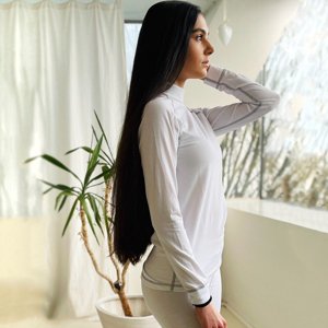 TERMOVEL Dámské tričko  PCE LONG W 06 bílá BARVA: bílá, VELIKOST: M